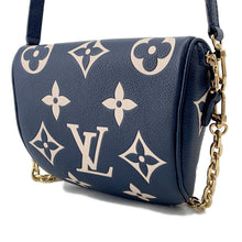 将图像加载到图库查看器中，LOUIS VUITTON Mini Bumbag Navy/CreamM85636 Monogram Empreinte Leather

