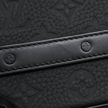 将图像加载到图库查看器中，LOUIS VUITTON Handle ・ Soft Trunk NoirM59163 Monogram Taurillon Leather
