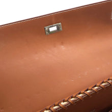 Load image into Gallery viewer, HERMES Kelly Picnic Natural/Fauve Rattan Barenia Leather Size 35

