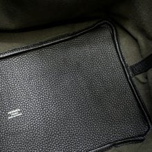 将图像加载到图库查看器中，HERMES Pur Sangle Vert Bronze/Black/Ebene Toile Military Taurillon Clemence Sangle Woolly
