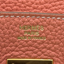 将图像加载到图库查看器中，HERMES Birkin Crevette Taurillon Clemence Size 30
