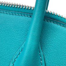 Load image into Gallery viewer, HERMES Bolide Blue Paon Swift Leather Size 27
