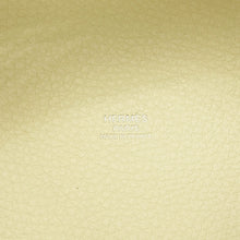 将图像加载到图库查看器中，HERMES Picotin Lock Eclat Jaune Milton/Vert Vertigo Taurillon Clemence Swift Leather Size PM

