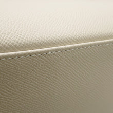 将图像加载到图库查看器中，HERMES Kelly Sellier Craie Epsom Size 28
