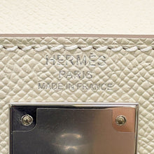 将图像加载到图库查看器中，HERMES Kelly Sellier Craie Epsom Size 28
