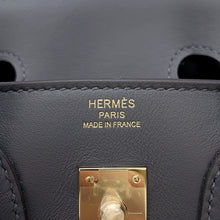 将图像加载到图库查看器中，HERMES Birkin Ardoise Swift Leather Size 25
