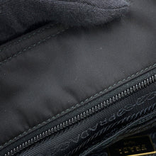将图像加载到图库查看器中，PRADA Tote Bag Black1BG085 Nylon Saffiano LeatherLeather
