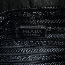 将图像加载到图库查看器中，PRADA Re-Nylon Drawstring BagBag Black1BE067 Nylon Leather Beads
