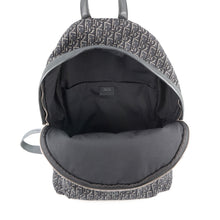 Load image into Gallery viewer, Dior Oblique Jacquard Rider Backpack Black1VOBA088YKY Canvas Leather
