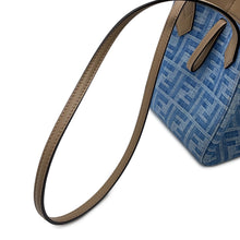 Load image into Gallery viewer, FENDI Origami Shoulder Bag Blue8BS083 Denim
