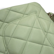 将图像加载到图库查看器中，CHANEL Trendy CC 2way Bag Light GreenA92236 Lambskin
