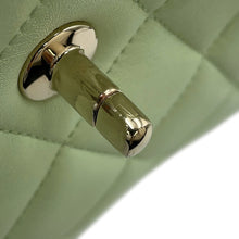 将图像加载到图库查看器中，CHANEL Trendy CC 2way Bag Light GreenA92236 Lambskin

