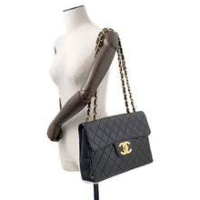 将图像加载到图库查看器中，CHANEL Matelasse ChainShoulder Bag BlackA04412 Lambskin Size 30
