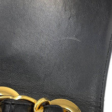 将图像加载到图库查看器中，CHANEL Matelasse ChainShoulder Bag BlackA04412 Lambskin Size 30
