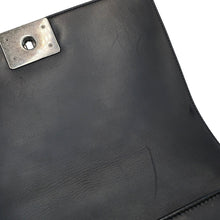 将图像加载到图库查看器中，CHANEL Boy Chanel ChainShoulder BlackA67086 Lambskin Size 25
