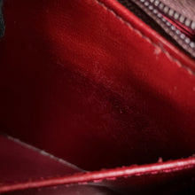 将图像加载到图库查看器中，CHANEL Matelasse ChainShoulder Bag Red Lambskin Size 17
