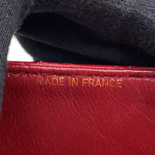 将图像加载到图库查看器中，CHANEL Matelasse ChainShoulder Bag Red Lambskin Size 17
