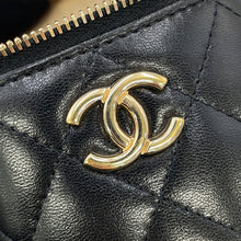 将图像加载到图库查看器中，CHANEL Mini Vanity Bag BlackAP2729 Lambskin
