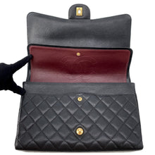 将图像加载到图库查看器中，CHANEL Jumbo Matelasse ChainShoulder Bag BlackA58601 Caviar Leather Size 34
