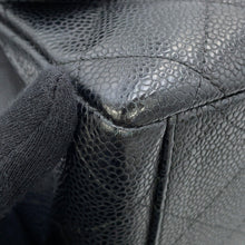 将图像加载到图库查看器中，CHANEL Jumbo Matelasse ChainShoulder Bag BlackA58601 Caviar Leather Size 34
