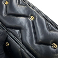 Load image into Gallery viewer, GUCCI GG Marmont Chain Shoulder Bag Black443497 Leather
