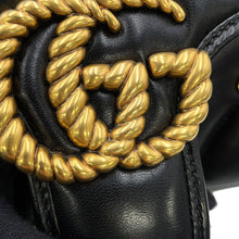 Load image into Gallery viewer, GUCCI GG Marmont Chain Shoulder Bag Black443497 Leather
