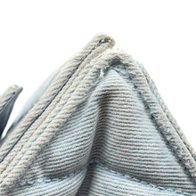 将图像加载到图库查看器中，BALENCIAGA Crash ChainBag Blue716393 Denim Size Medium
