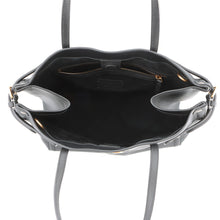 将图像加载到图库查看器中，Valentino Garavani Antibes Medium Tote Black6Y2B0D16RBN Calf Leather Size Medium
