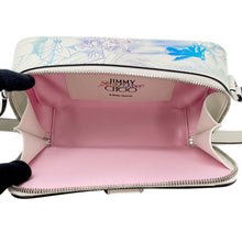 将图像加载到图库查看器中，JIMMY CHOO Sailor Moon Collaboration Avenue Phone Holder White Leather
