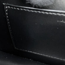 Load image into Gallery viewer, CELINE Triomphe Horizontal Sleeve Shoulder Bag Black10K773FQD Leather
