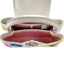 将图像加载到图库查看器中，LOUIS VUITTON LV × YKCapucines WhiteM21726 Taurillon Size MM
