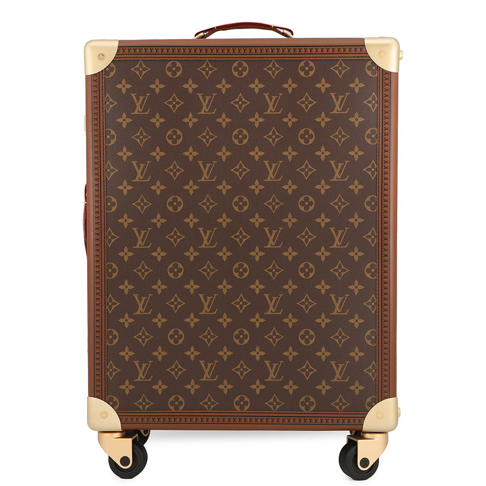 LOUIS VUITTON suitcase rolling trunk BrownM20212 Monogram