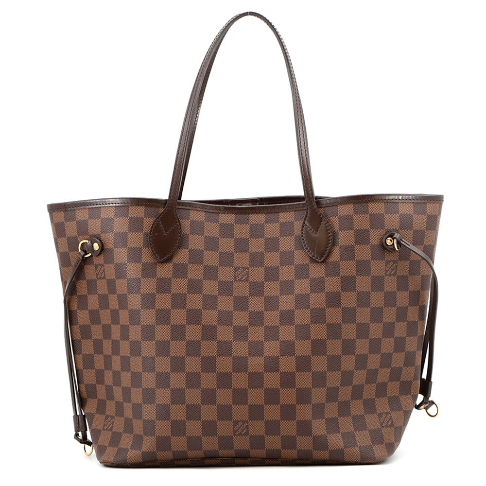 LOUIS VUITTON Neverfull CeriseN51105 Damier Ebene Canvas Size MM