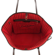 将图像加载到图库查看器中，LOUIS VUITTON Neverfull CeriseN51105 Damier Ebene Canvas Size MM
