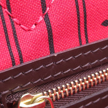 将图像加载到图库查看器中，LOUIS VUITTON Neverfull CeriseN51105 Damier Ebene Canvas Size MM
