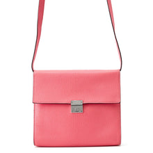 将图像加载到图库查看器中，HERMES Clic Rose Azalee Chevre Myzore Goatskin
