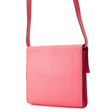 将图像加载到图库查看器中，HERMES Clic Rose Azalee Chevre Myzore Goatskin
