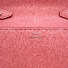将图像加载到图库查看器中，HERMES Clic Rose Azalee Chevre Myzore Goatskin
