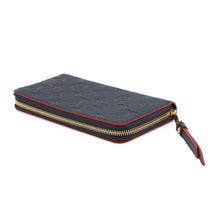 Load image into Gallery viewer, LOUIS VUITTON Zippy Wallet Marine RougeM62121 Monogram Empreinte Leather
