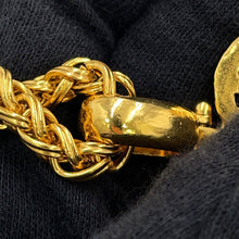 将图像加载到图库查看器中，CHANEL CC Logo Flower Motif Necklace Gold Gold Plated
