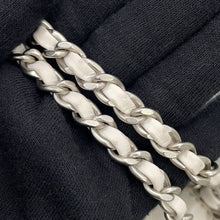 将图像加载到图库查看器中，CHANEL CHANEL22 ChainShoulder Bag White/SilverAS3980 Shiny Calf Leather Size Mini
