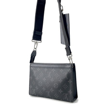 将图像加载到图库查看器中，LOUIS VUITTON Gaston Wearable Wallet NoirM81124 Monogram Eclipse Reverse
