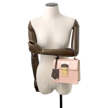 将图像加载到图库查看器中，LOUIS VUITTON Spring street Rose BallerineM90468 Monogram Vernis Leather Epi Leather Size PM
