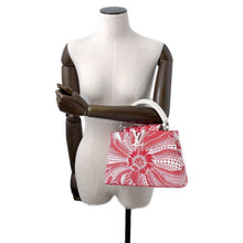 Load image into Gallery viewer, LOUIS VUITTON LVxYK Psychedelic Flower Capucines Rouge/BlancM21704 Taurillon Leather Size BB
