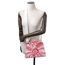 Load image into Gallery viewer, LOUIS VUITTON LVxYK Psychedelic Flower Capucines Rouge/BlancM21704 Taurillon Leather Size BB
