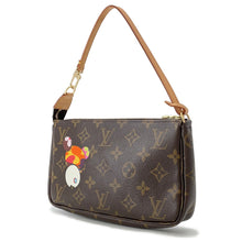 将图像加载到图库查看器中，LOUIS VUITTON Pochette Accessoires BrownM51981 Monogram Panda Takashi Murakami
