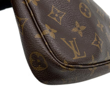 将图像加载到图库查看器中，LOUIS VUITTON Pochette Accessoires BrownM51981 Monogram Panda Takashi Murakami
