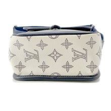 将图像加载到图库查看器中，LOUIS VUITTON Messenger White/NavyM54247 Monogram Savannah Chapman Brothers Size BB
