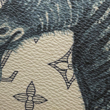 将图像加载到图库查看器中，LOUIS VUITTON Messenger White/NavyM54247 Monogram Savannah Chapman Brothers Size BB
