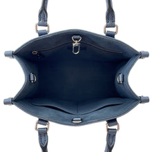 将图像加载到图库查看器中，LOUIS VUITTON Onthego Navy BlueM58956 Monogram Empreinte Leather Grain Leather Size PM
